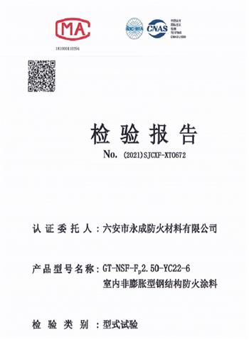 型式(shì)實驗報告(gào)